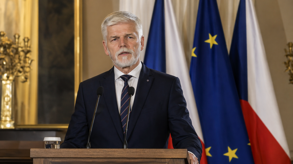 Projev prezidenta Pavla: Bezpečnost Česka a pomoc Ukrajině v dubnu 2026